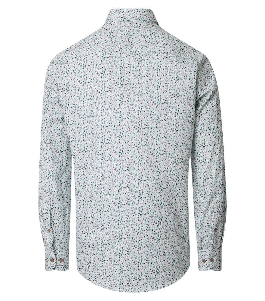 Casa Moda Herren Hemden Gruen