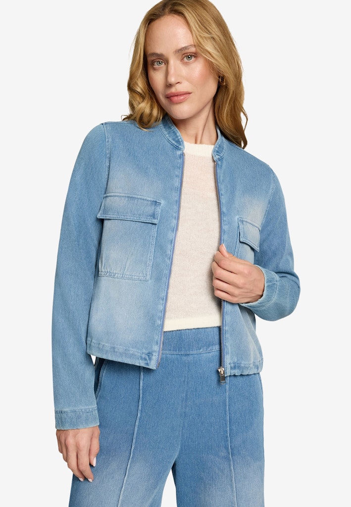 Zero Damen Blazer Blue Denim