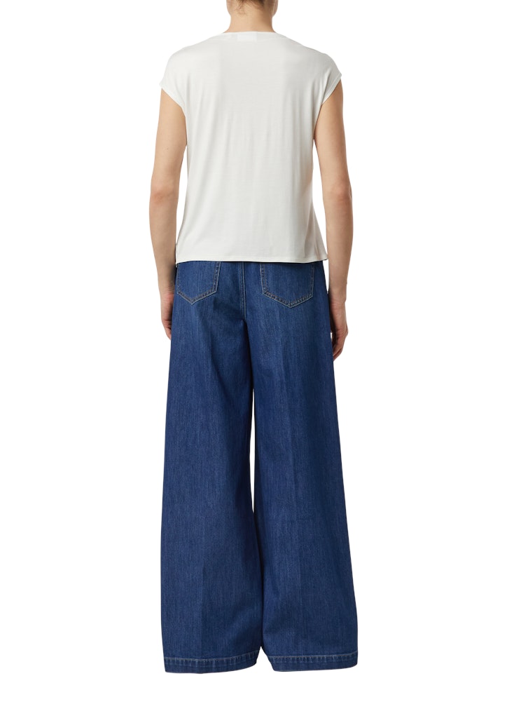 Comma Damen T-Shirts White