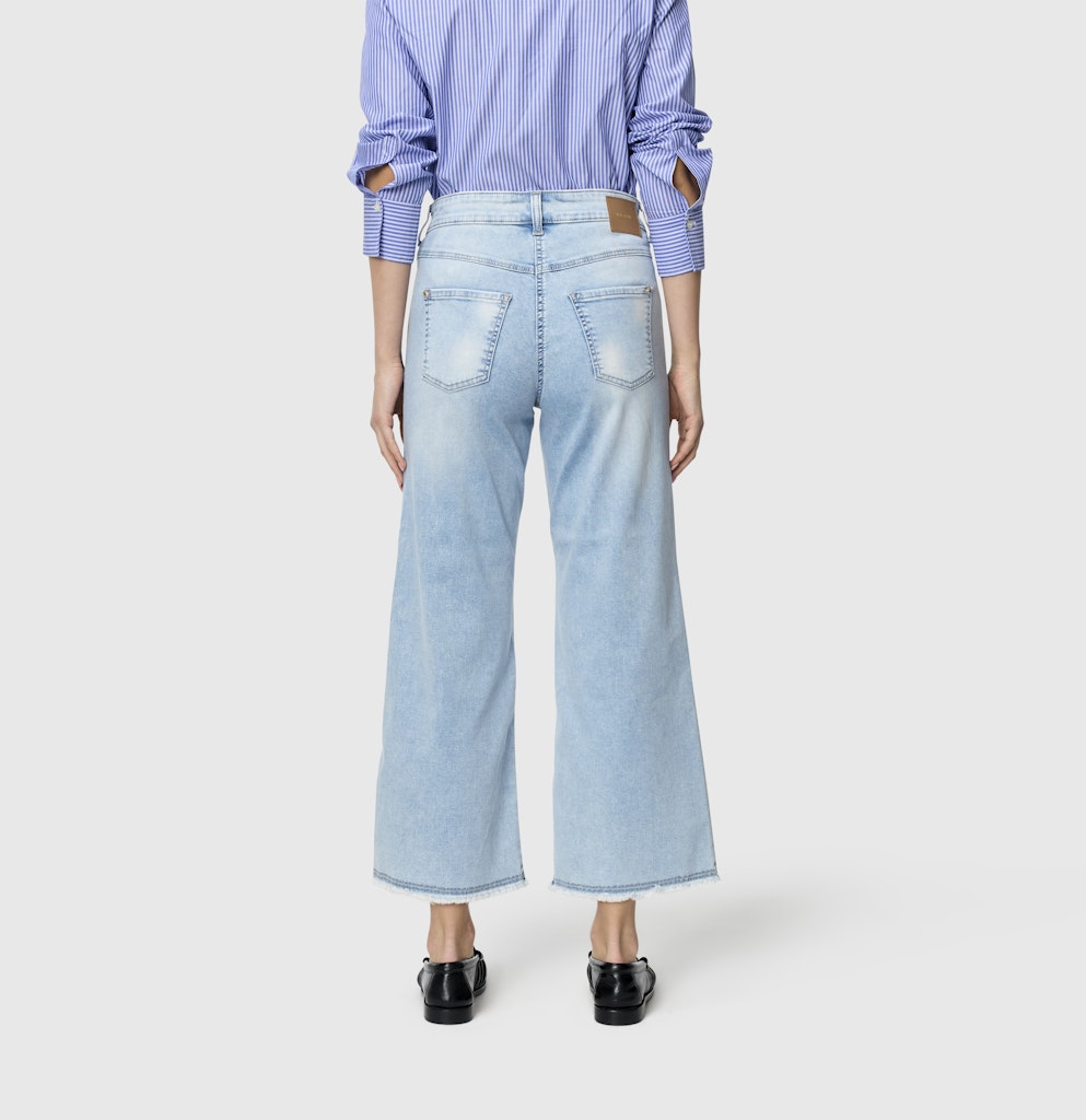 Mac Damen Jeans Light Azure Blu