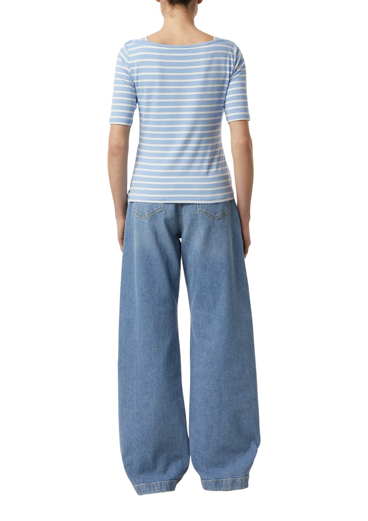 Comma Damen T-Shirts Blue