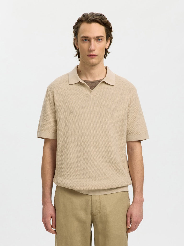 Selected homme Herren Pullover Oatmeal