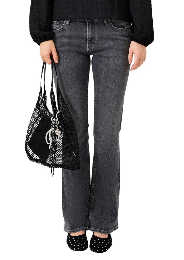 QS by S.Oliver Damen Jeans Grey/Black