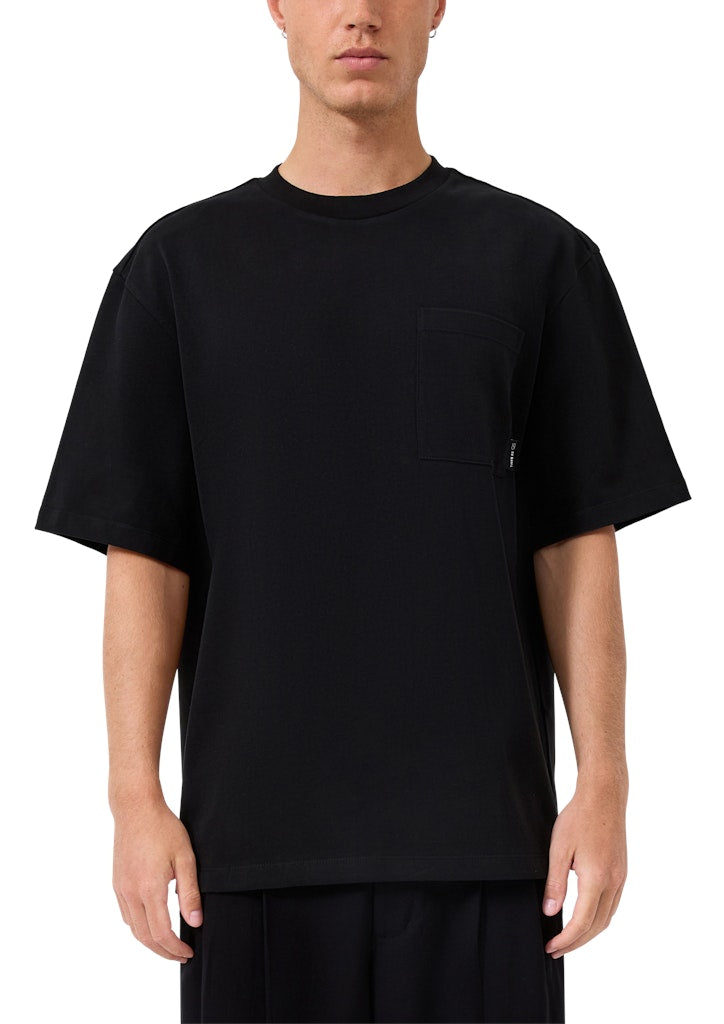 QS by S.Oliver Herren T-Shirts kurz Grey/Black