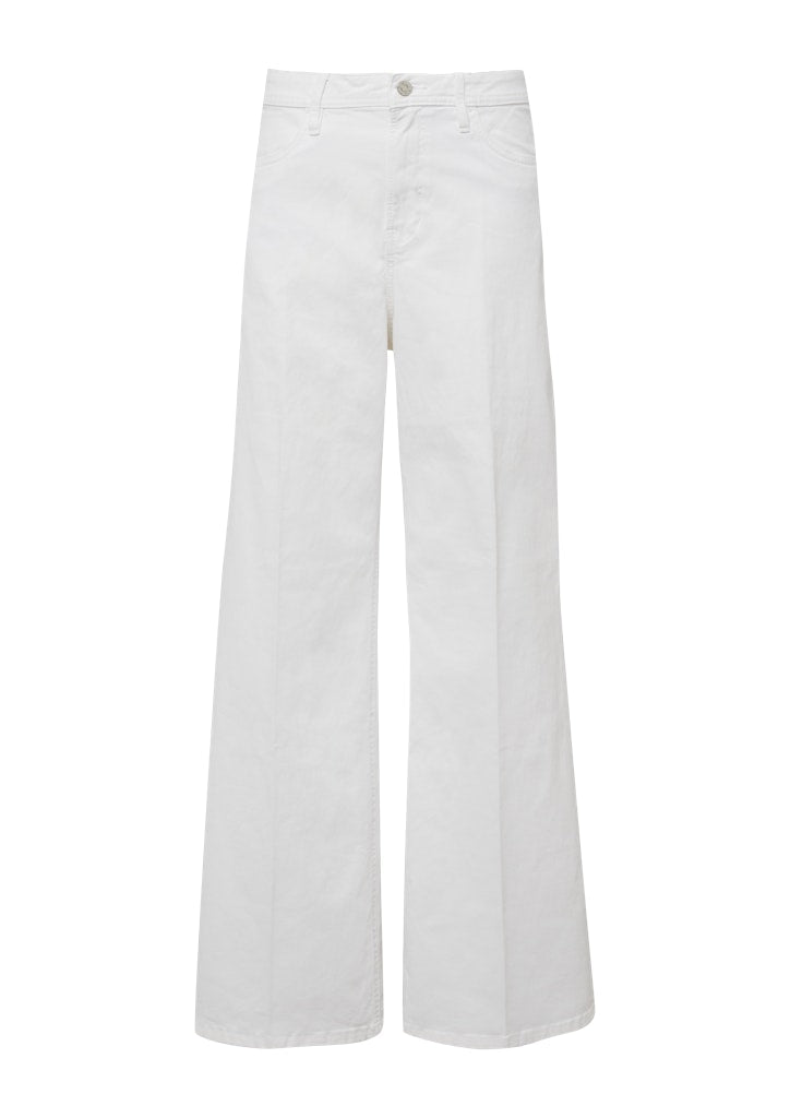 S. Oliver red Damen Jeans White