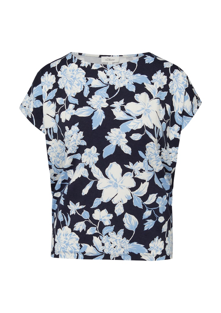S. Oliver red Damen T-Shirts Blue