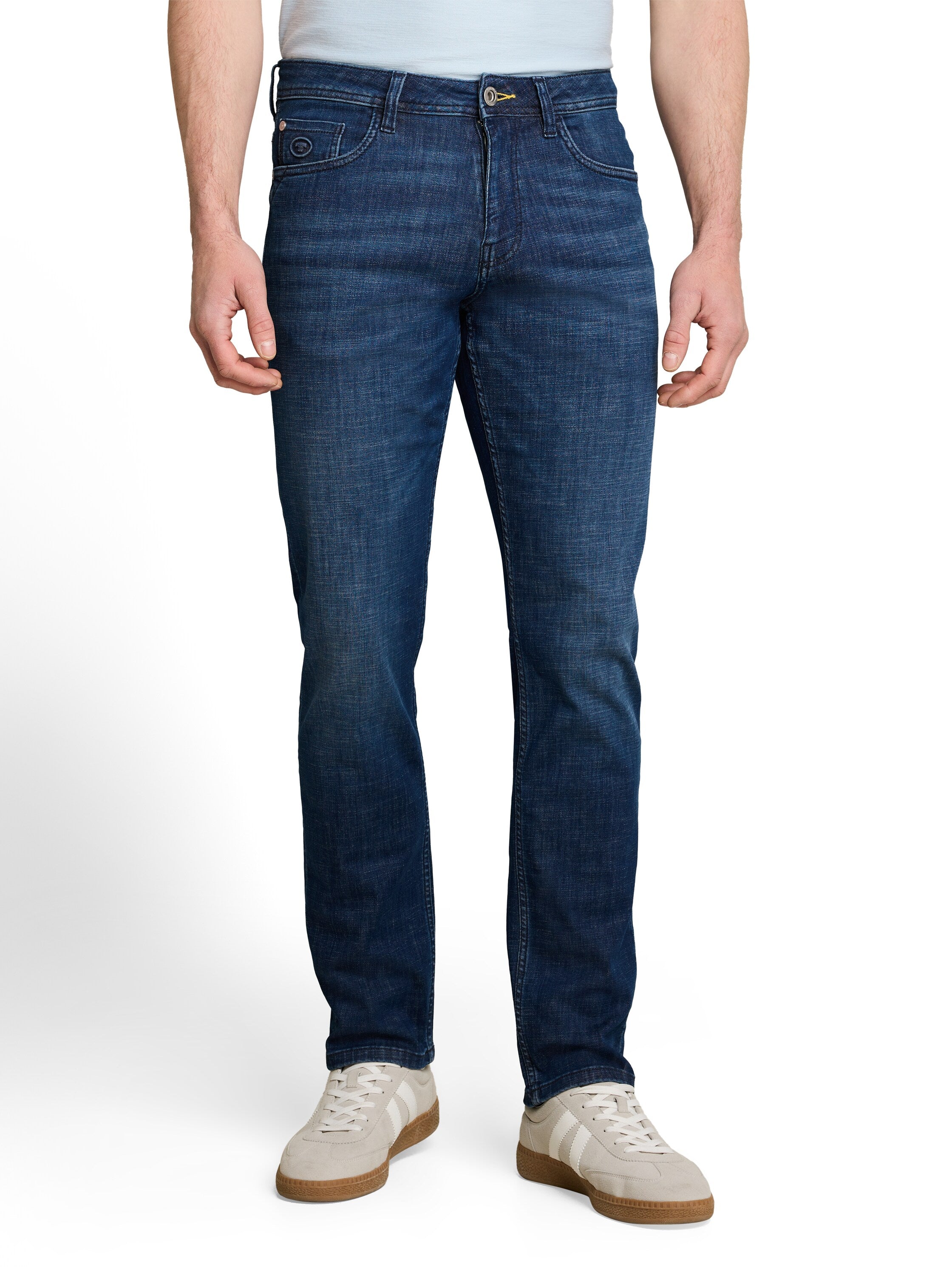 Tom Tailor Herren Jeans Used Dark Stone