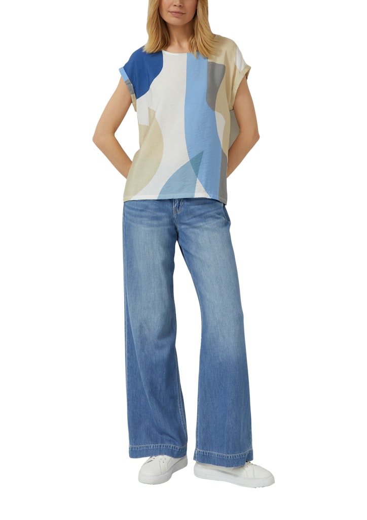 S. Oliver red Damen T-Shirts White