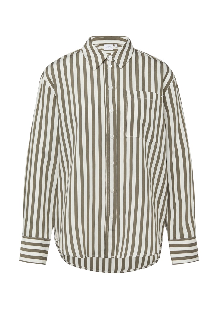 Comma Damen Blusen Green