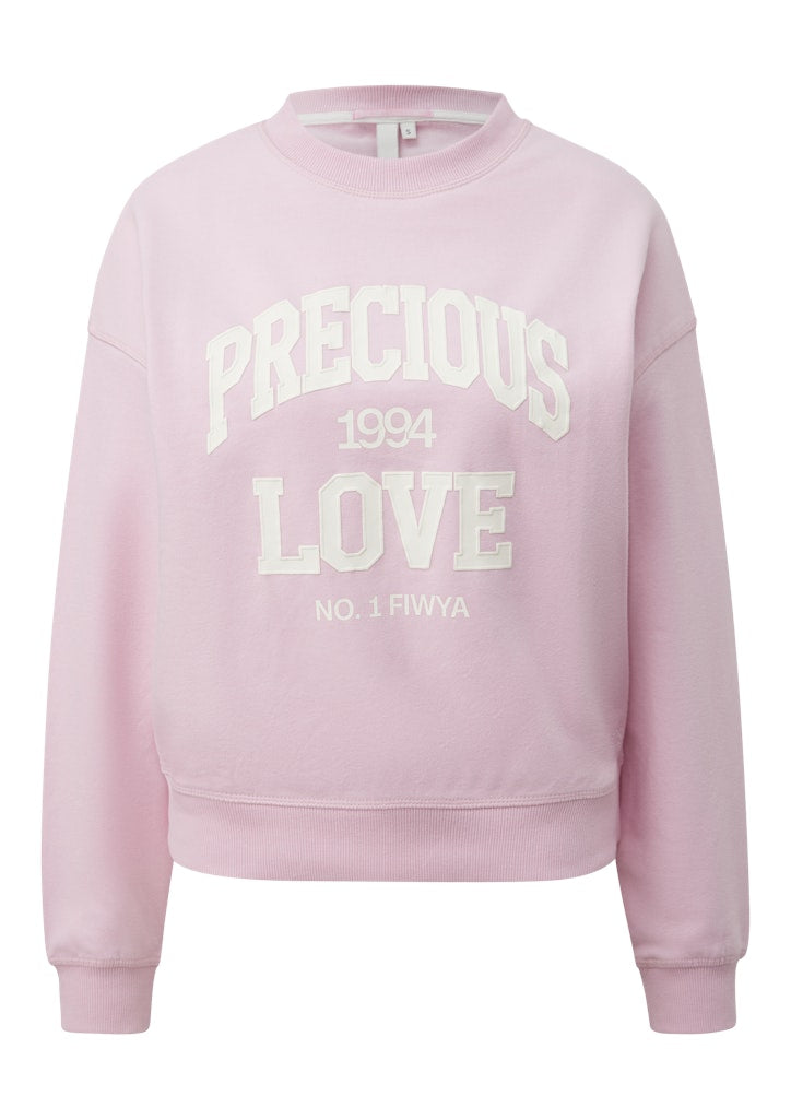 QS by S.Oliver Damen Sweatshirts Lilac/Pink