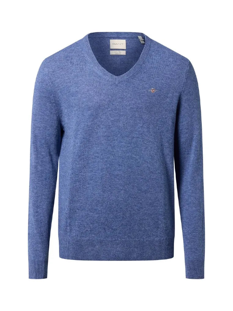 Gant Herren Pullover Stone Blue