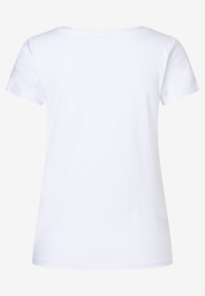 More & More Damen T-Shirts White