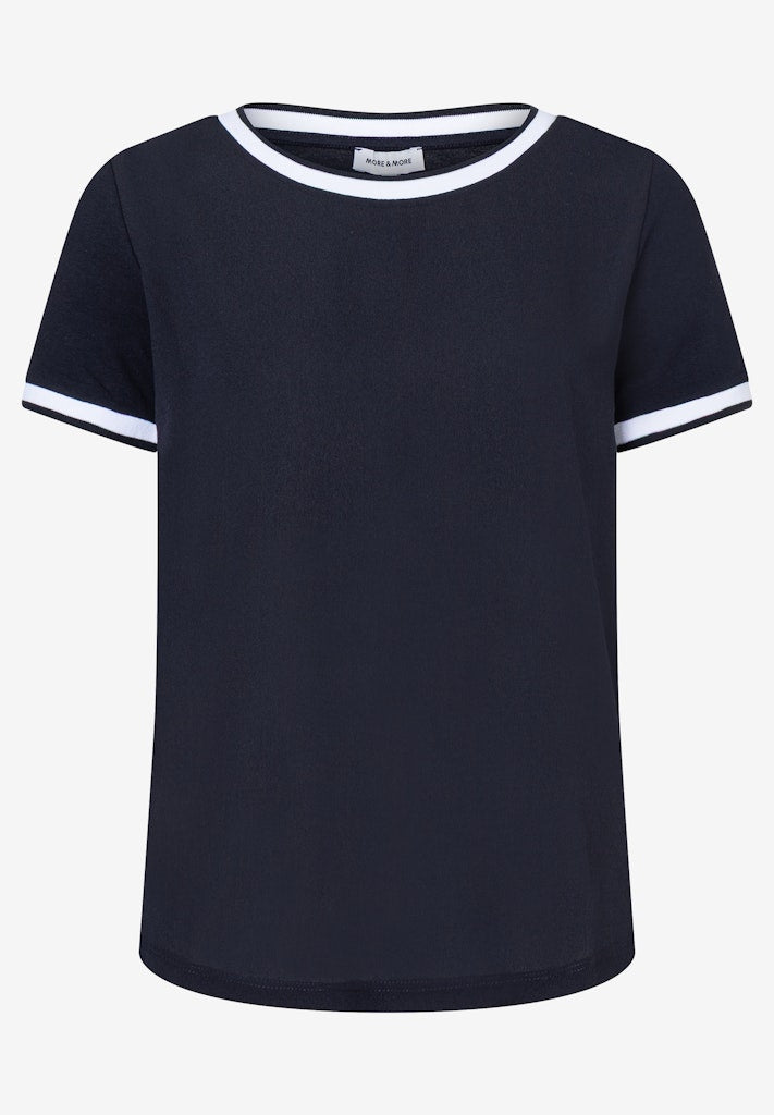More & More Damen T-Shirts Marine