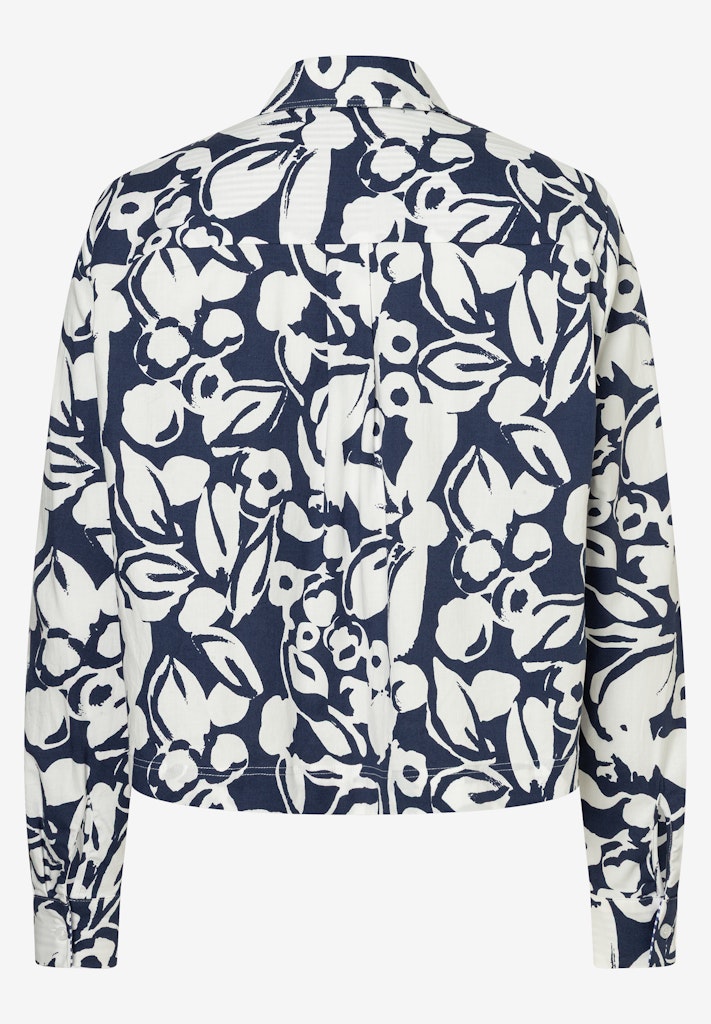 More & More Damen Blusen Twotone Fl