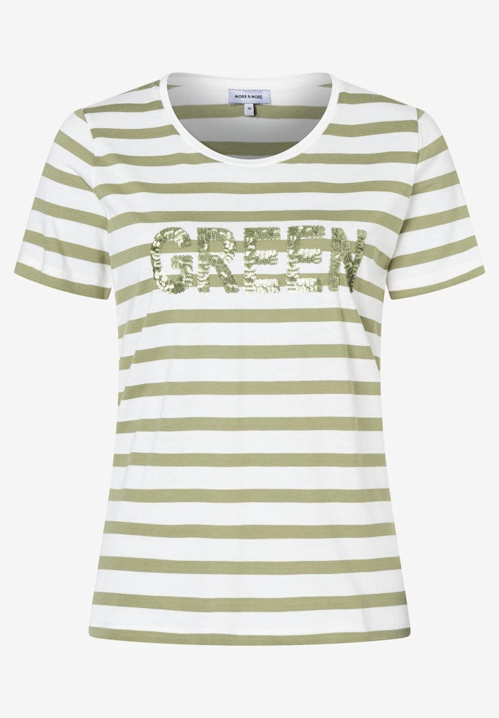 More & More Damen T-Shirts Irreguar S