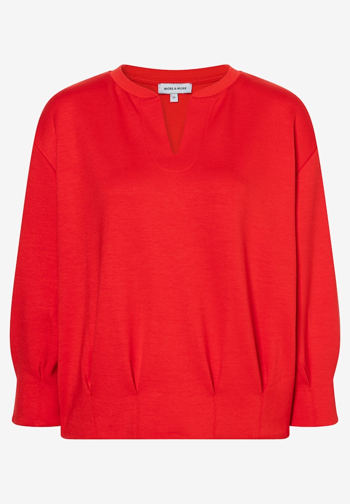 More & More Damen Sweatshirts Tulip Red
