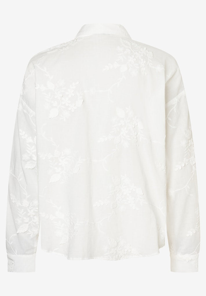 More & More Damen Blusen Off White