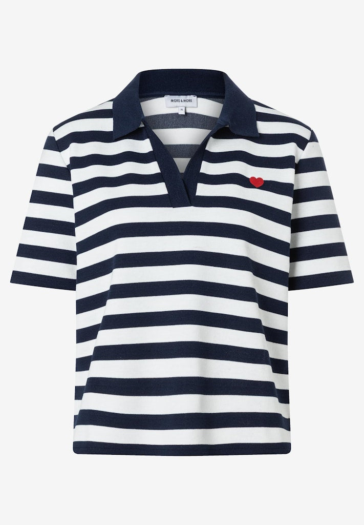 More & More Damen T-Shirts Classic Bl