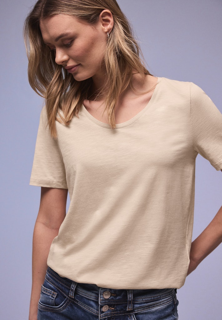 Street One Damen T-Shirts Cotton Be