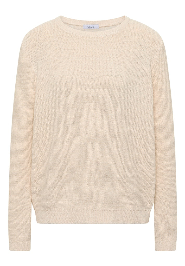 Cecil Damen Pullover Pearl Bei