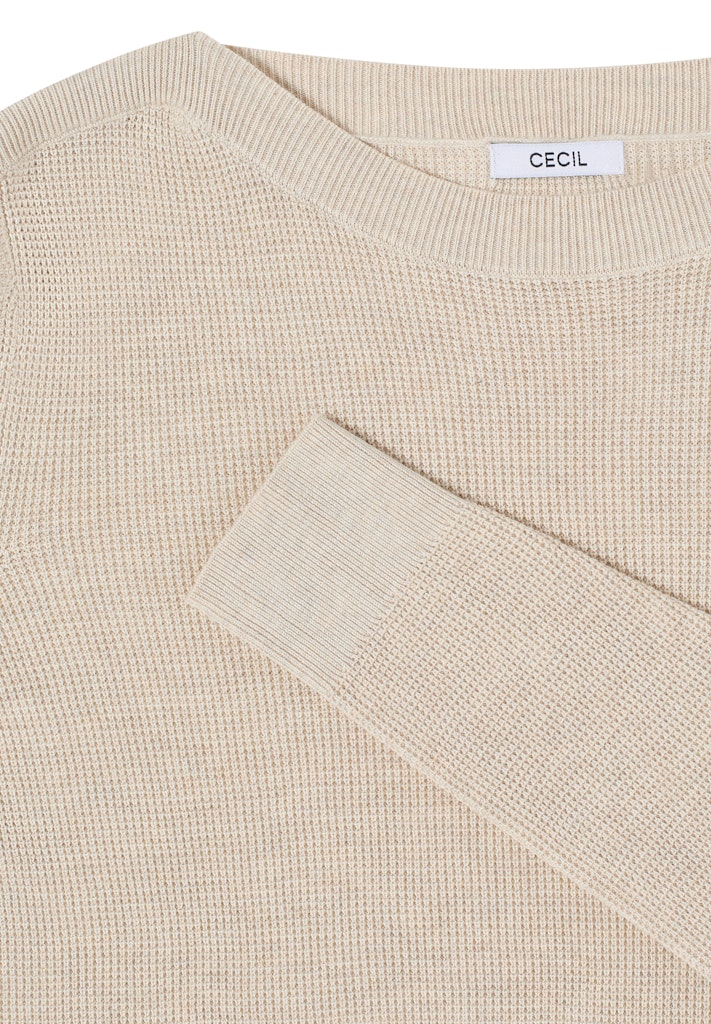 Cecil Damen Pullover Egg Beige