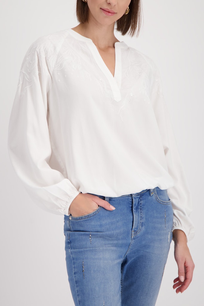 Monari Damen Blusen Off-White