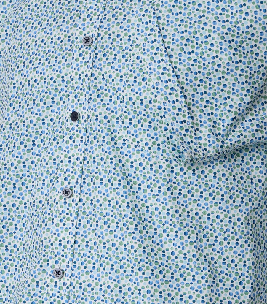 Casa Moda Herren Hemden kurz Gruen