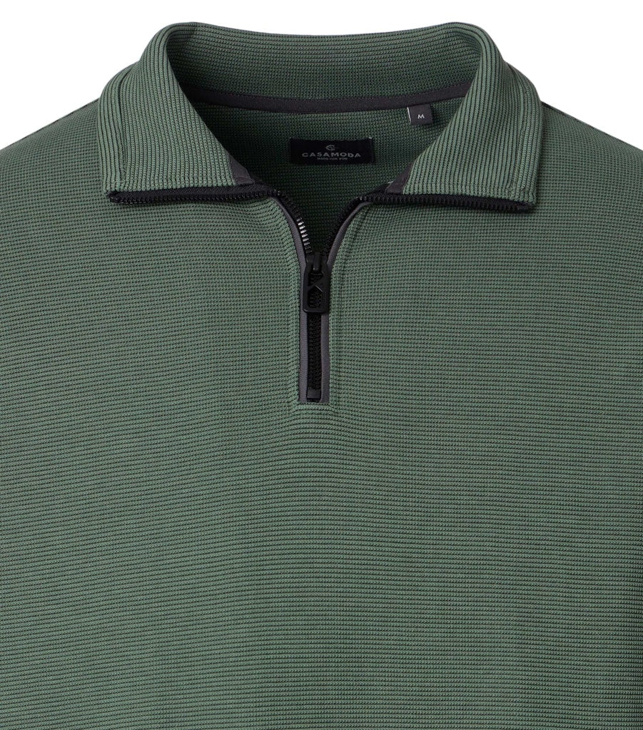 Casa Moda Herren Sweatshirts Gruen