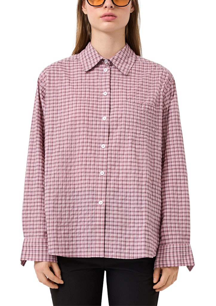 QS by S.Oliver Damen Blusen Lilac/Pink