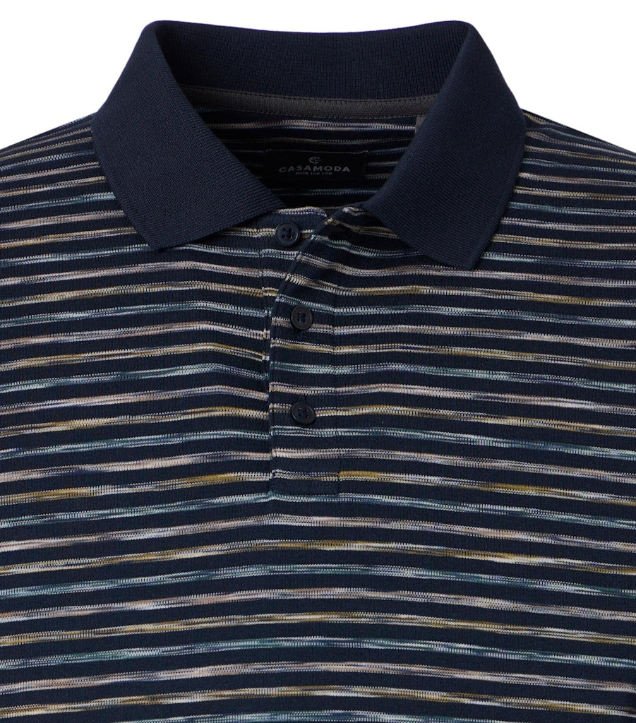 Casa Moda Herren Polo-Shirts Blau