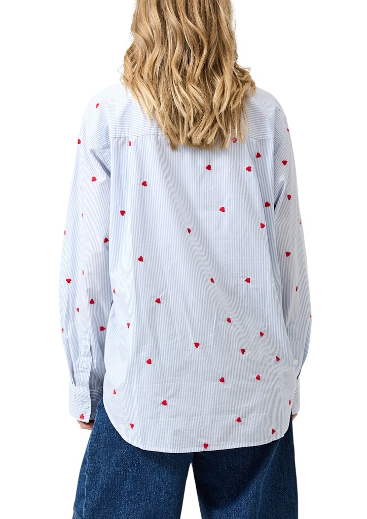 QS by S.Oliver Damen Blusen White