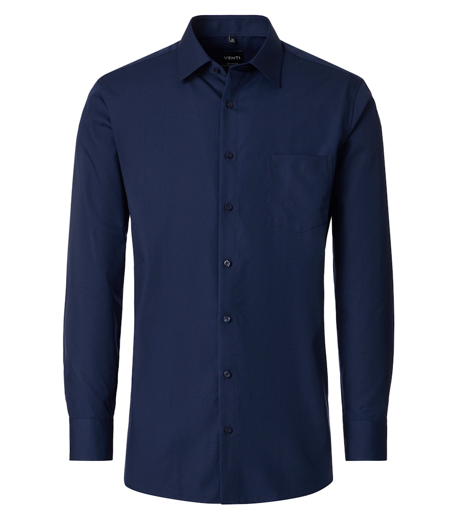 Venti Herren Hemden lang Blau