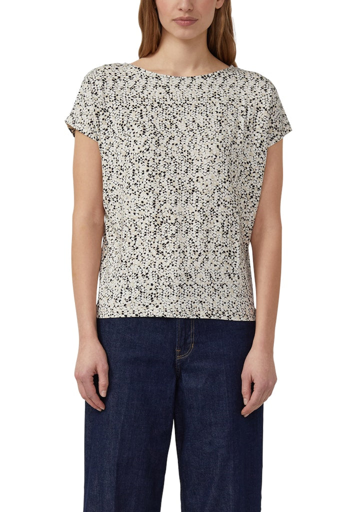 S. Oliver red Damen T-Shirts Grey/Black