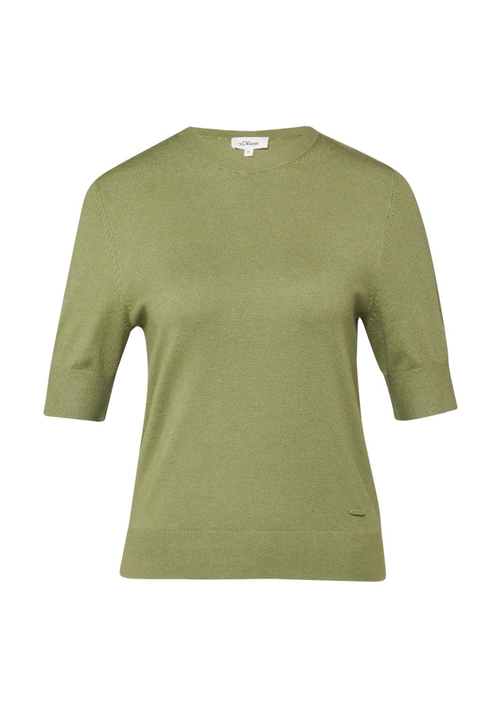 S. Oliver red Damen Pullover Green