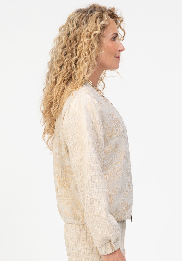 Bianca Damen Blazer Beige Mix