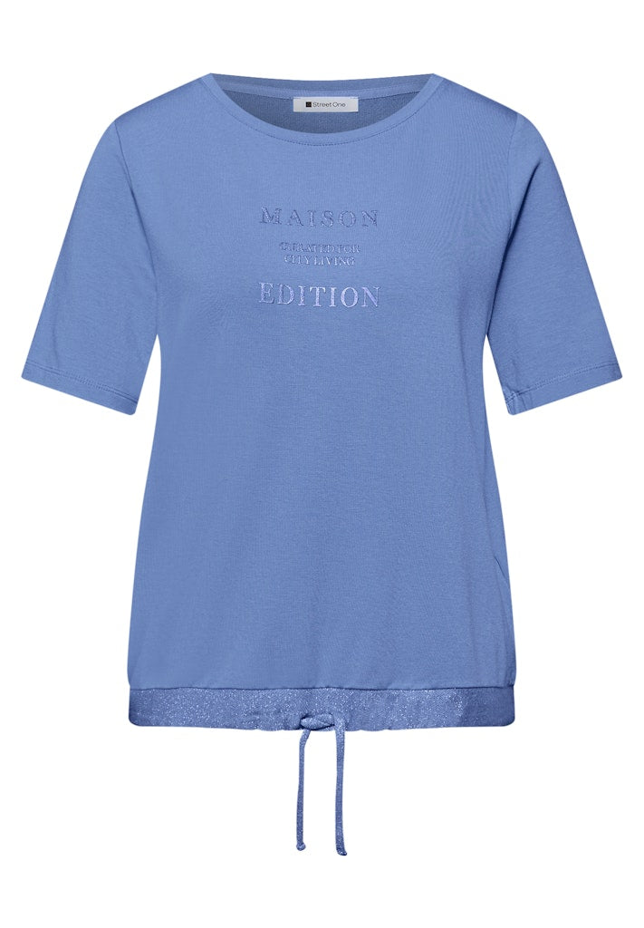 Street One Damen T-Shirts Bonnet Bl