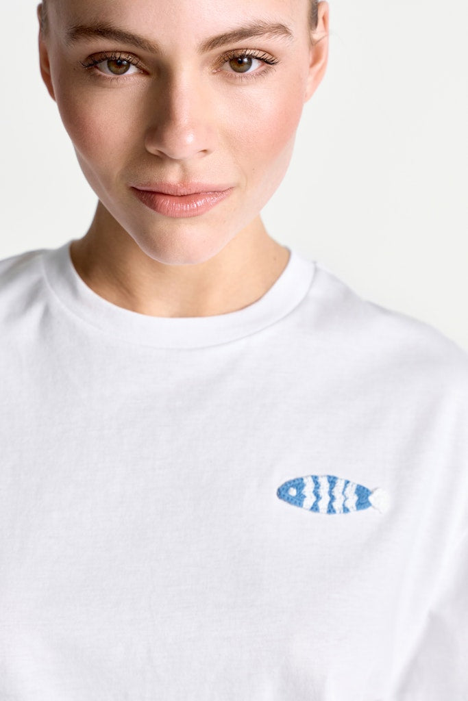Rich & Royal Damen T-Shirts White
