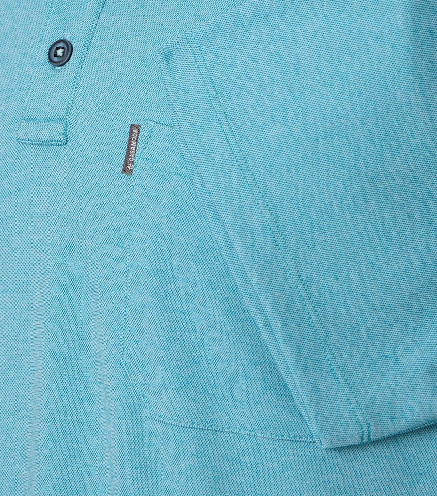 Casa Moda Herren Polo-Shirts Tuerkis