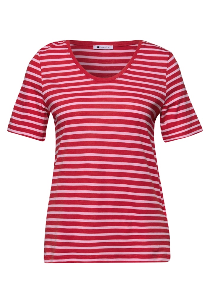 Street One Damen T-Shirts Salsa Red
