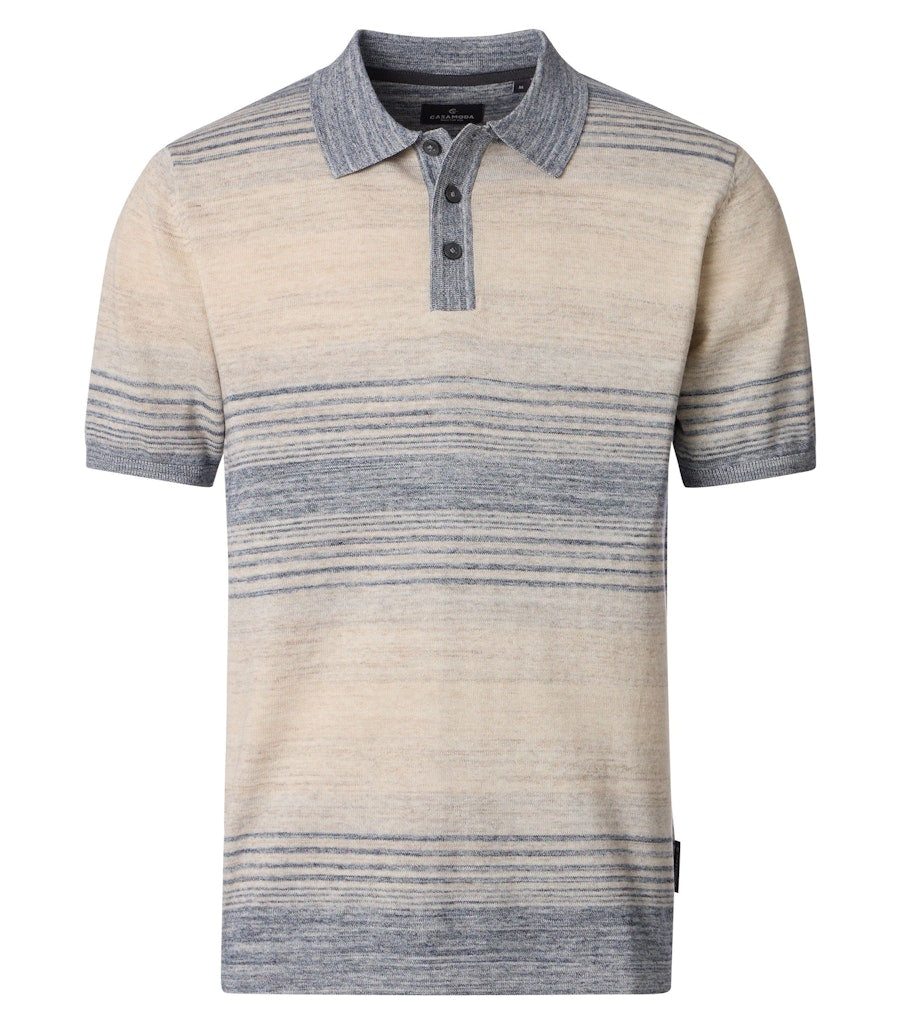 Casa Moda Herren Polo-Shirts Beige