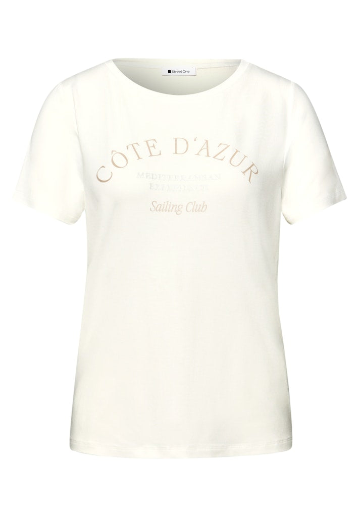 Street One Damen T-Shirts Off White