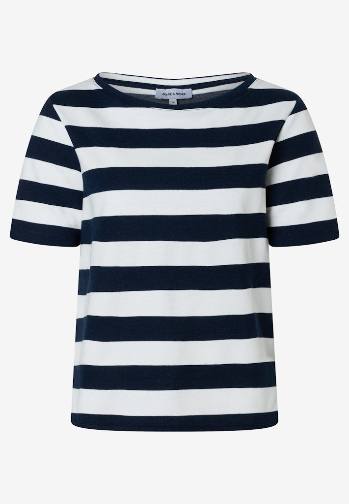 More & More Damen T-Shirts Marine Off