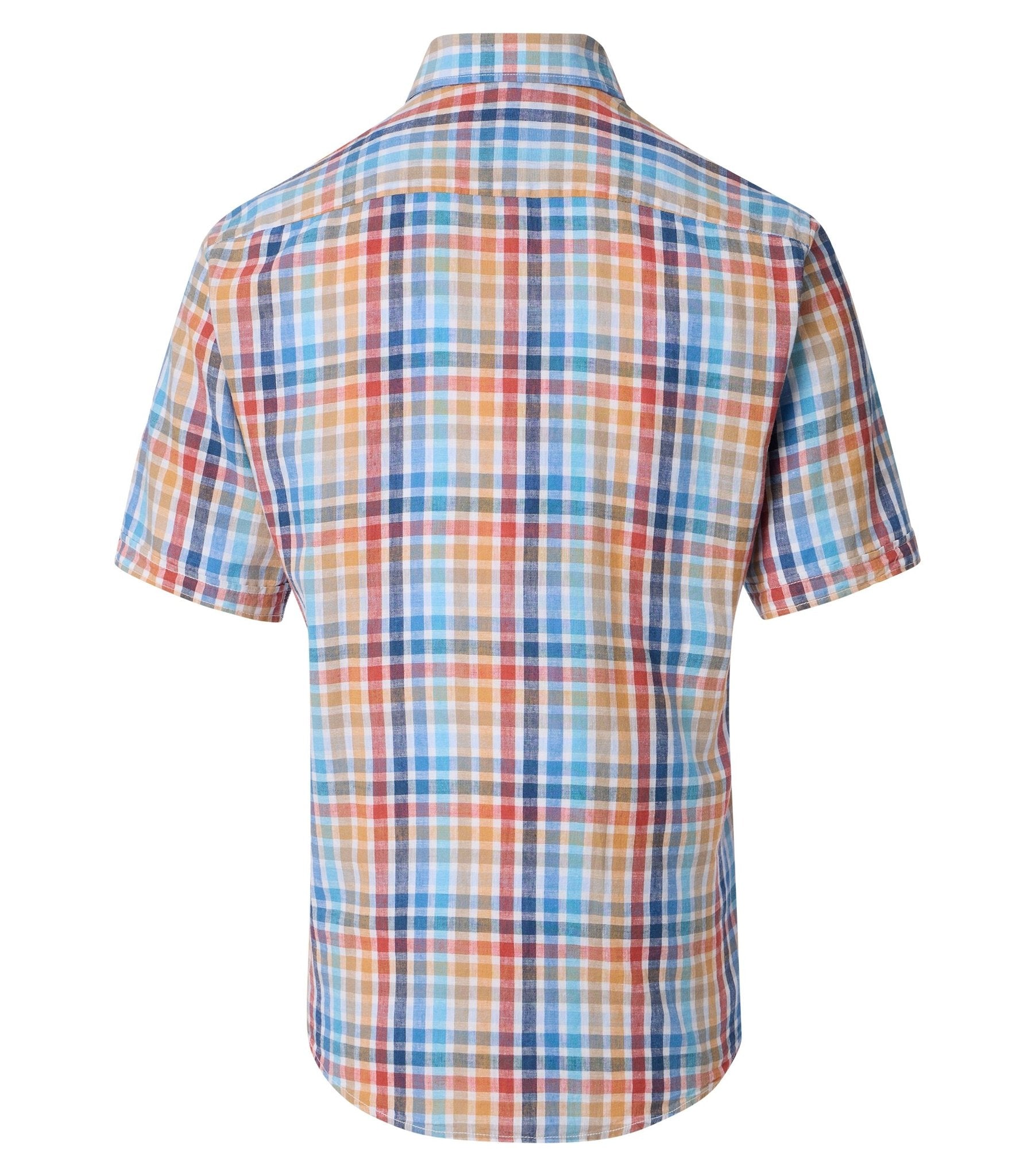 Casa Moda Herren Hemden kurz Orange