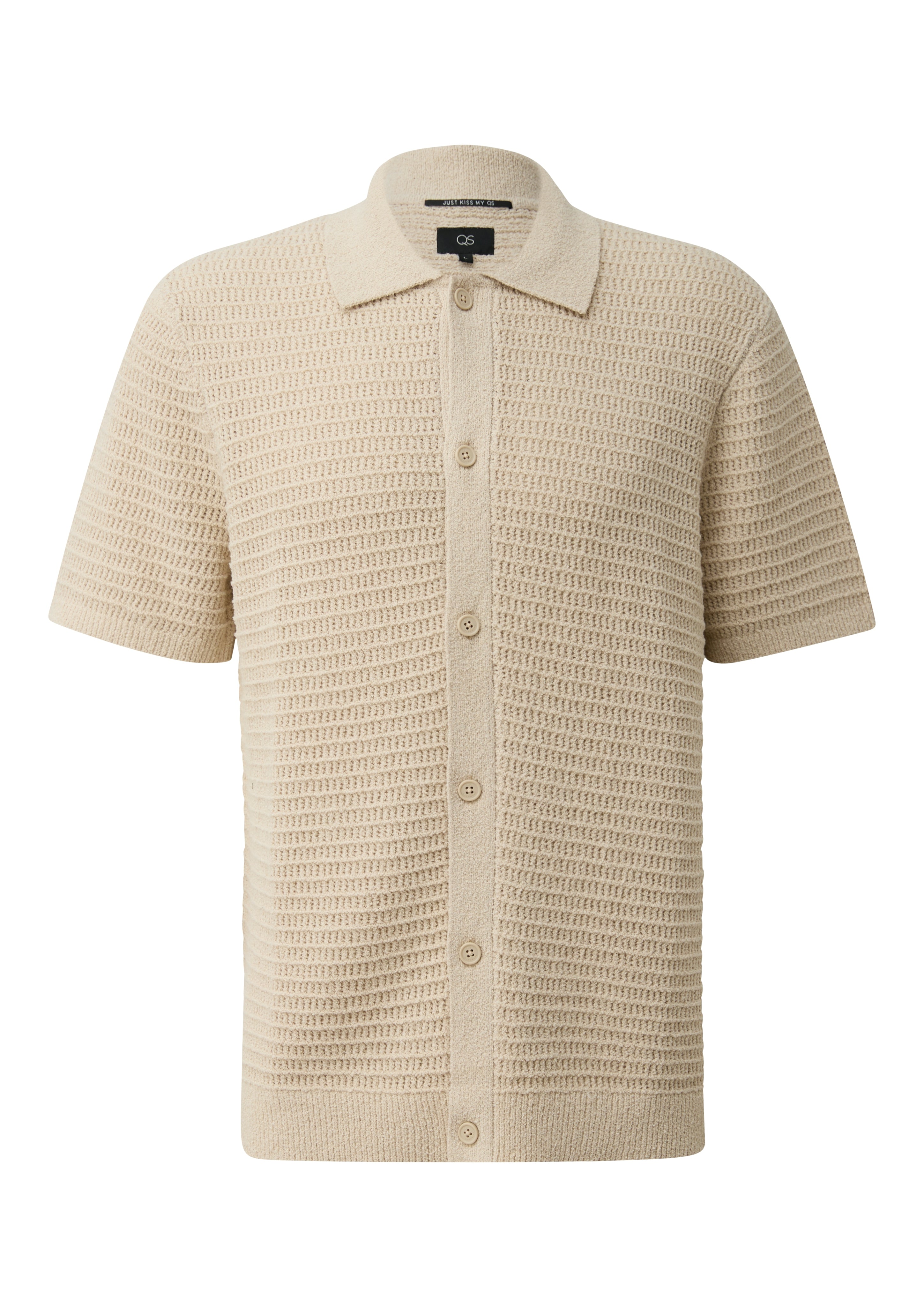 QS by S.Oliver Herren Pullover Grey/Black