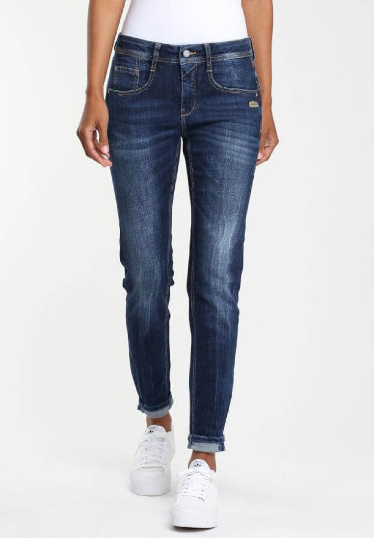 Gang Damen Hosen Basic Gold