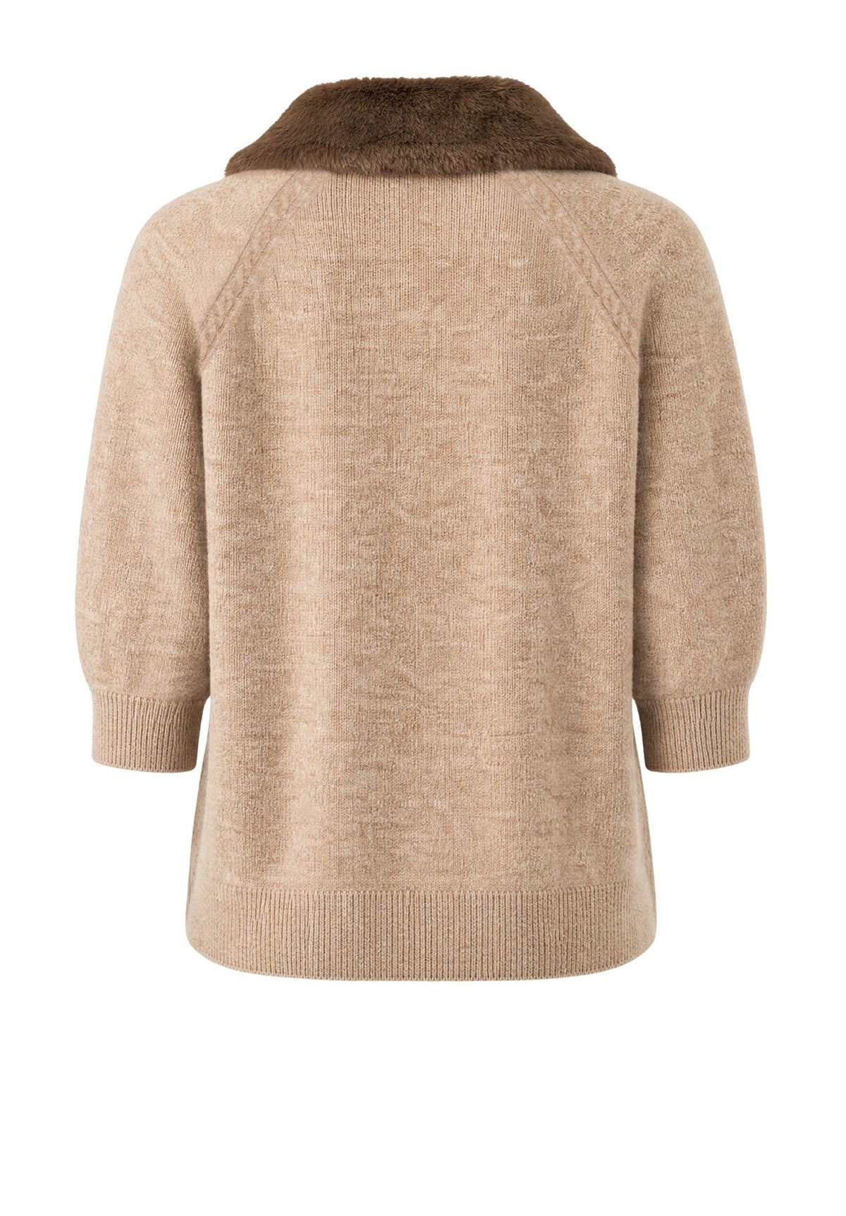 Bianca Damen Pullover Light Cognac Me