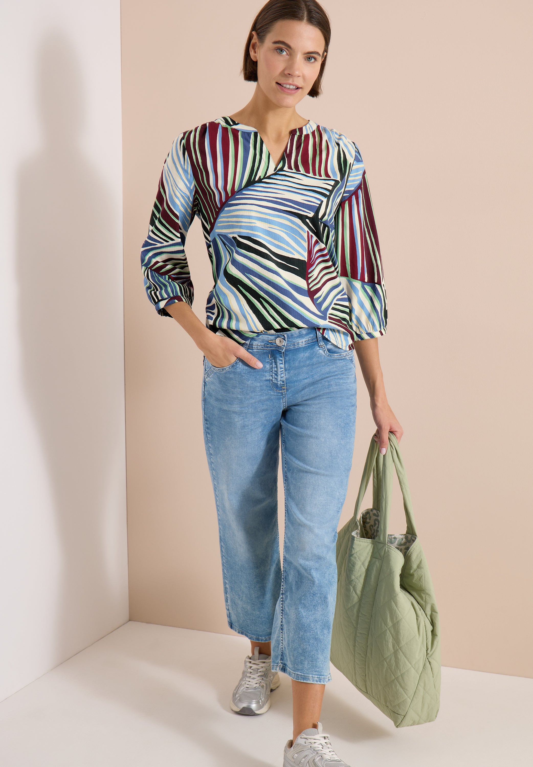 Cecil Damen Blusen Palm Bree