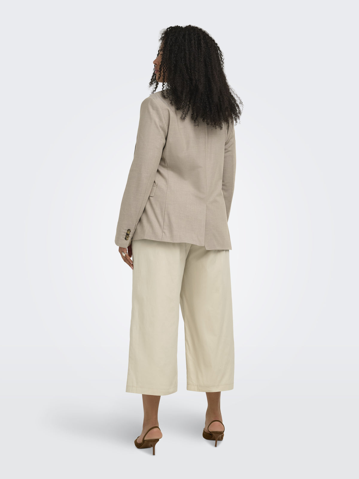 Only Carmakoma Damen Hosen Oatmeal