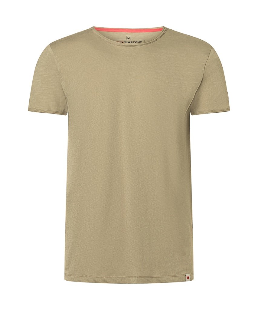 Timezone Herren T-Shirts kurz Light Kha