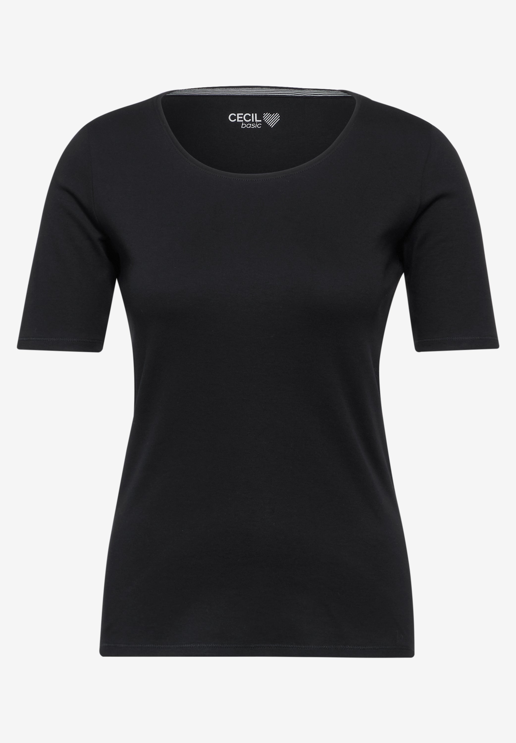 Cecil Damen T-Shirts Black